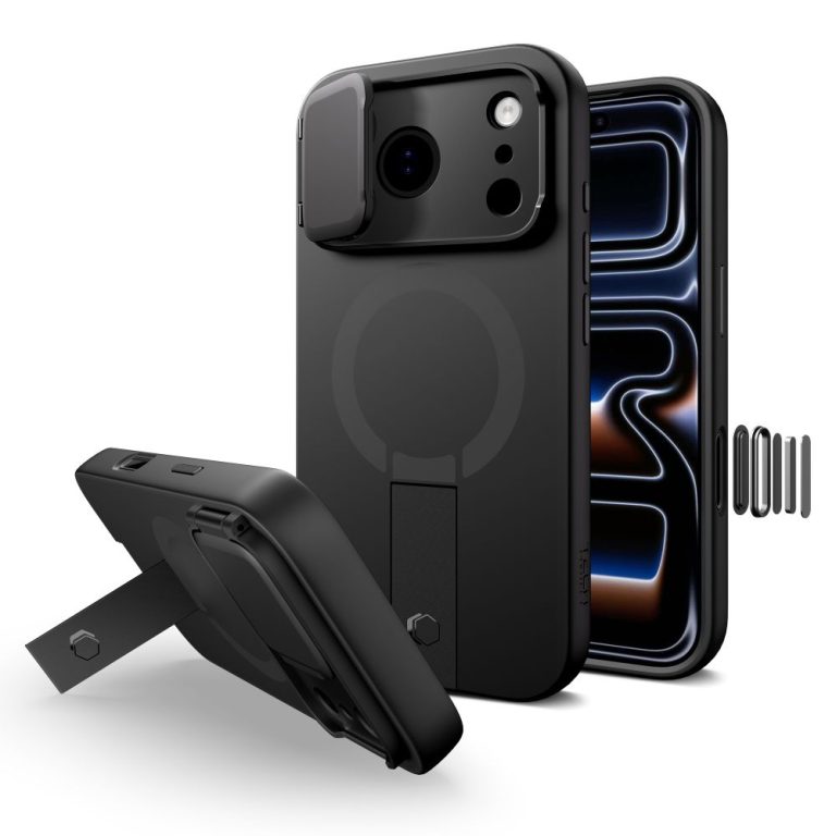 TECH-PROTECT – KEVLAR AURA MagSafe iPhone 17 Pro Max tok – fekete